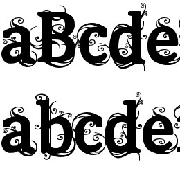 Beauregard Font File