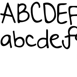 Beautiful Every Time Font File