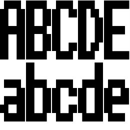 Beeb Mode Zero Font File