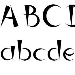 belindaRGUEZ Font File