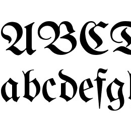 Bertholdr Mainzer Fraktur Font File