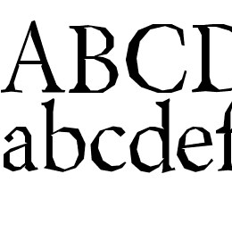 Berylium Font File