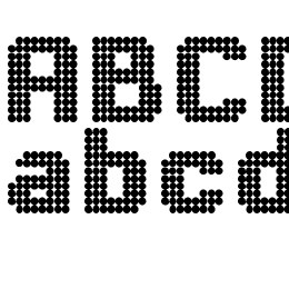 BigDots Font File