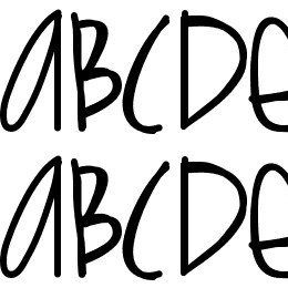 BirdMachine Font File