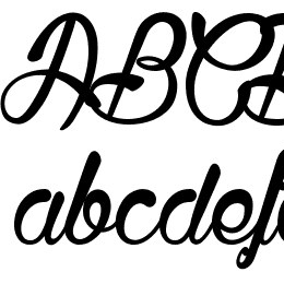 Bisous Font File