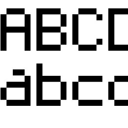 Bit Light10 (sRB) Font File