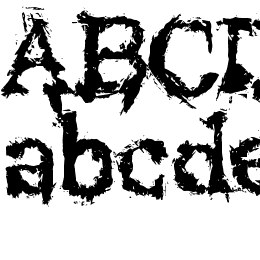 Black Asylum Font File