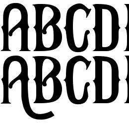 Black Heat Font File