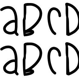 BlackberryBluesThick Font File