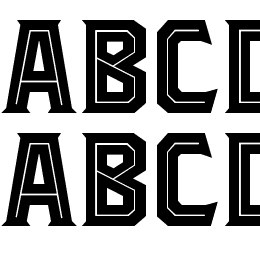 Blacktroops Inline Font File