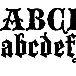 BlackwoodCastle Font File