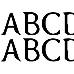 Blair Caps Font File