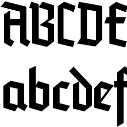 Blankenburg Font File