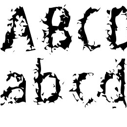 Bleed Font File