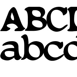 Blobfont G98 Font File