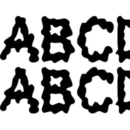 Blobs Font File