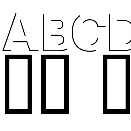 Block Shadow Font File