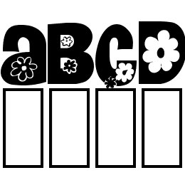 Blomster Font File