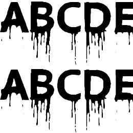 Blood Lust Font File