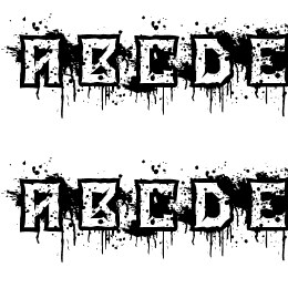 BloodBlocks Font File