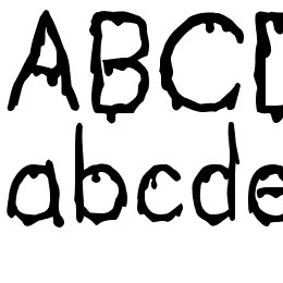 Bloodgutter 99 Font File