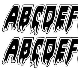 Bloodlust Academy Italic Font File