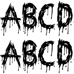 Bloodthirsty Font File