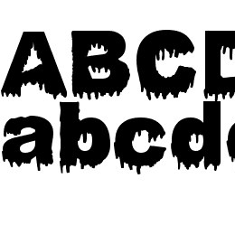 Bloody Stump Font File