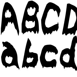 Bloodyslime Font File