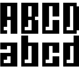 BM corrode A13 Font File