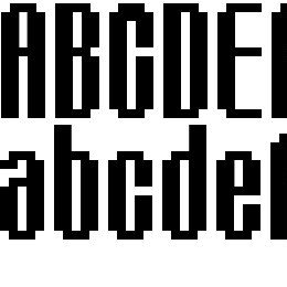 BM delico A16 Font File