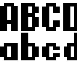 BM germar A12 Font File