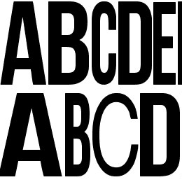 Board Contest Font File