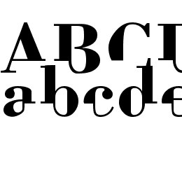 BodoniMutant Font File