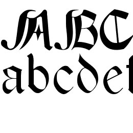 BoereTudor Font File