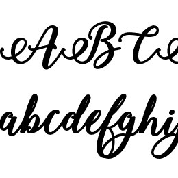 Bold & Stylish Calligraphy Font File