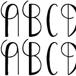 Bonney Lass Font File