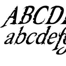 Booter - Zero One Font File