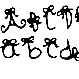 BowBowBlackSheep Font File