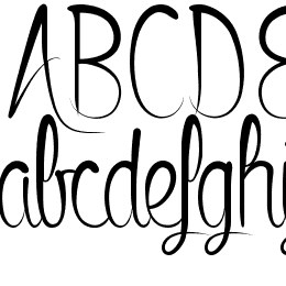 Bowling Shoes Font File