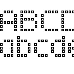 Brick LED-7 Font File