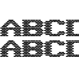 Bricks Constructions Font File