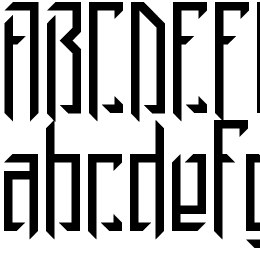 Brigadoom BRK Font File