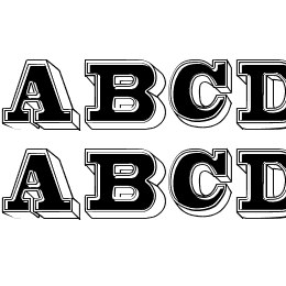 Bro 4D Font File