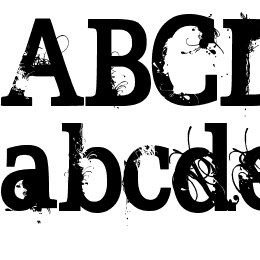 BROKEN GHOST Font File