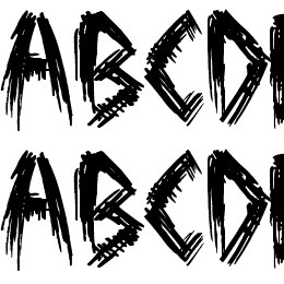 Broken Ground Font File