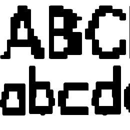 Broken Robot Font File