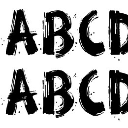 Broken Stick Font File