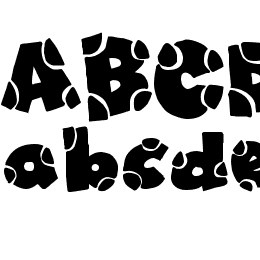 Broken Toys Font File