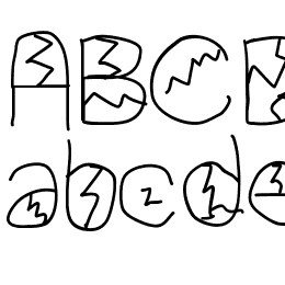 brokenPieces Font File